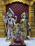 Shri Shiv-Parvati Dev and Shri Ganeshji